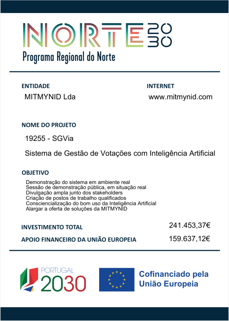 SGVIA - Sistema de Gestão de Votações com Inteligência Artificial